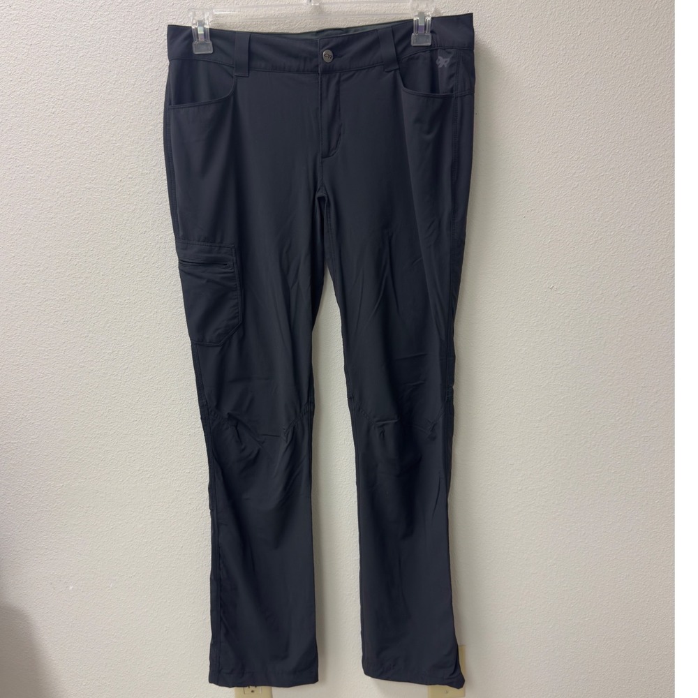 Outdoor Research Ferrosi Pants Women 10 Long Black Lightweight Hiking